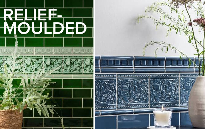 Artworks Relief-Moulded Tiles by Original Style