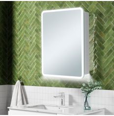 Tabo Aries 1 Door Front-Lit Mirror Cabinet 700 x 500mm