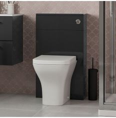 Tabo Modena Anthracite Gloss Floor Standing WC Unit 500mm