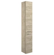 Tabo Modena Oak Floor Standing 2 Door Tall Unit 350mm