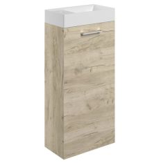 Tabo Modena Oak Floor Standing 1 Door Basin Unit & Basin 410mm