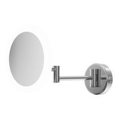 Tabo Solar Round LED Chrome Cosmetic Mirror 245 x 213mm