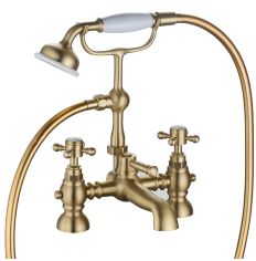 Tabo Stratford Brushed Brass Bath Shower Mixer Tap