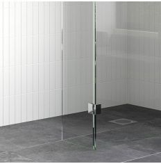 Tabo Splash Fresco Optional Wetroom Splash Panel Chrome 300mm