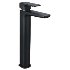 Tabo Corrado Matt Black Tall Basin Mixer Tap