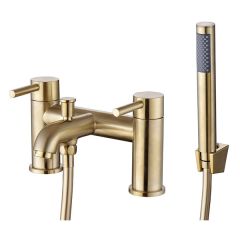 Tabo Hero Brushed Brass Bath Shower Mixer Tap