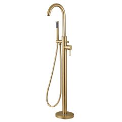 Tabo Hero Brushed Brass Floor Standing Bath Shower Mixer Tap