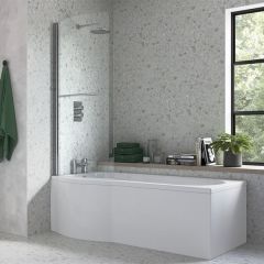 Tabo P Shape Bath Screen