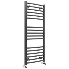 Tabo Forma Curved Anthracite Ladder Radiator 500 x 1200 x 30mm