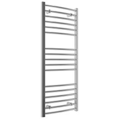 Tabo Forma Curved Chrome Ladder Radiator 500 x 1200 x 30mm