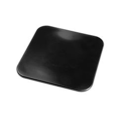 Splash Optional Matt Black Tray Waste Cap Cover 25mm