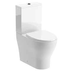 Tabo Linaria Rimless C/C Fully Shrouded WC & Soft Close Seat