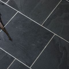 IS Brazilian Black Riven Slate 30 x 60cm