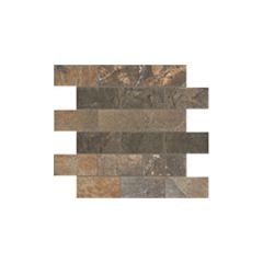 Unicom Starker Natural Slate Multicolour Brick Mosaic 30 x 30cm