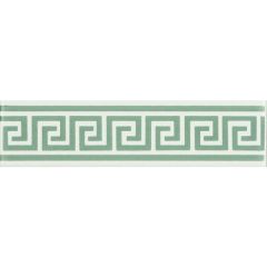 Original Style Greek Key Jade Breeze Border Tile