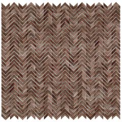 Porcelanosa Gravity Aluminium Arrow Copper Mosaic 29.8 x 30cm