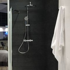 Porcelanosa Infinito Magma Black Tiles
