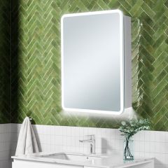 Tabo Aries 1 Door Front-Lit Mirror Cabinet 700 x 500mm