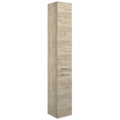 Tabo Modena Oak Floor Standing 2 Door Tall Unit 350mm