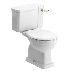 Tabo Primrose Brushed Brass C/C WC & Standard Soft Close Seat