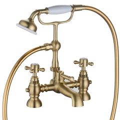 Tabo Stratford Brushed Brass Bath Shower Mixer Tap