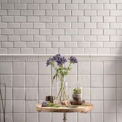 Winchester Classic Pure White Half Tile 12.7 x 6.3cm