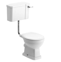 Tabo Primrose Low Level WC & Standard Soft Close Seat