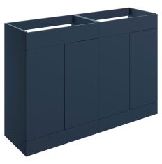 Tabo Milan Matt Deep Blue Floor Standing 4 Door Basin Unit 1180mm