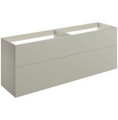 Tabo Milan Matt Latte Wall Hung 4 Drawer Basin Unit 1180mm