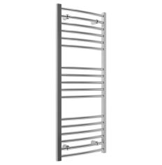 Tabo Forma Curved Chrome Ladder Radiator 600 x 1200 x 30mm