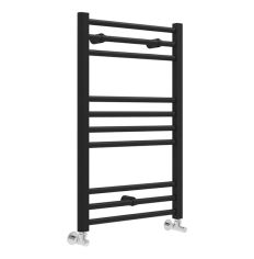 Tabo Forma Straight Ladder Matt Black Radiator 500 x 800 x 30mm