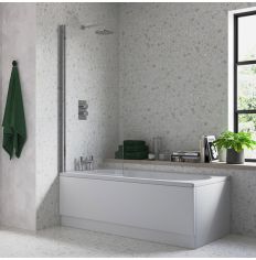 Tabo Single Curved Edge Bath Screen