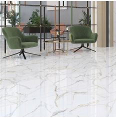 Azulev Calacatta Gold Polished Tiles