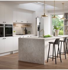 BA Firbeck Supermatt White Kitchen