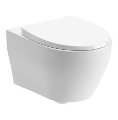 Tabo Linaria Rimless Wall Hung WC & Soft Close Seat