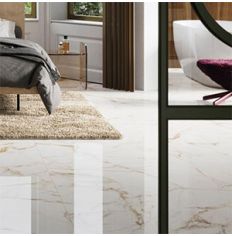 Porcelanosa Calacatta Gold Polished Tile 120 x 120cm