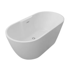 Tabo Mia Freestanding White Bath 1550 x 745 x 580mm