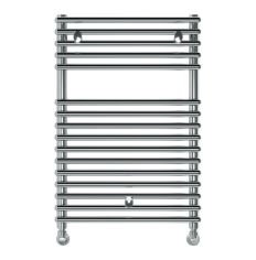 Tabo Compostela Round Chrome Ladder Radiator 500 x 730 x 50mm