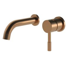 Tabo Hero Brushed Bronze Wall Mounted Basin Mixer Tap