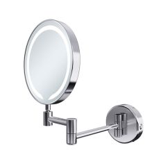 Tabo Minute Round LED Chrome Cosmetic Mirror 234 x 320mm