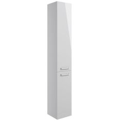 Tabo Modena Grey Gloss Floor Standing 2 Door Tall Unit 350mm