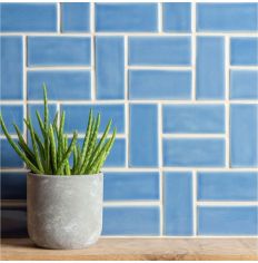 Winchester Classic Periwinkle Half Tile 12.7 x 6.3cm