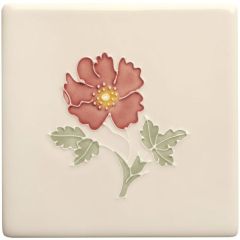 Winchester Classic Floral Tubelined Dog Rose 12.7 x 12.7cm