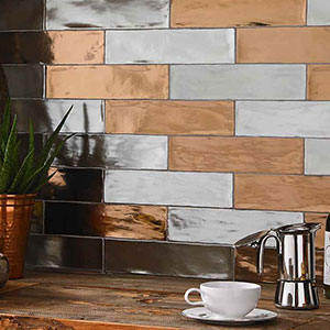 Metallic Tiles | Tiles and Bathrooms Online